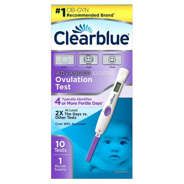 Clearblue Advanced Digital Ovulation Test, 10 Ovulation Tests1