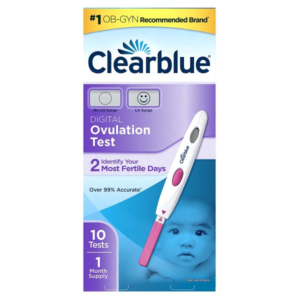 Clearblue Digital Ovulation Test, 10 Ovulation Tests1