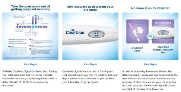 Clearblue Digital Ovulation Test, 10 Ovulation Tests5