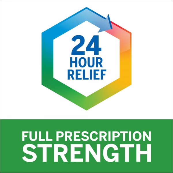 Flonase 24hr Allergy Relief Nasal Spray, Full Prescription Strength, 288 Sprays (Twinpack of 144 Sprays)6