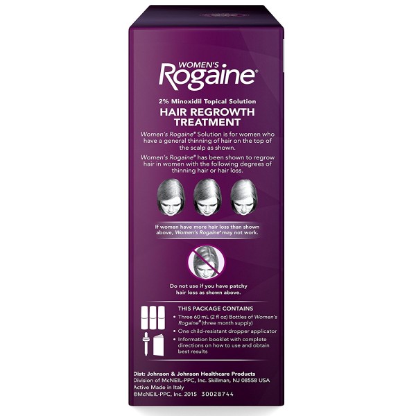 WOMENs ROGAINE® TOPICAL SOLUTION 3-MONTH SUPPLY4