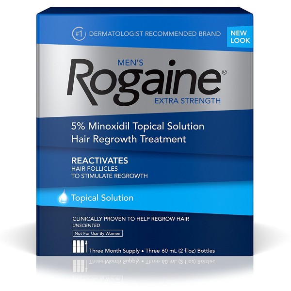 ROGAINE MENS EXTRA STRENGTH SOLUTION 2 Oz. (Pack of 3)1